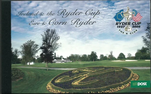 Ireland 2005 - Ryder Cup Golf Tournament K Club Sports Booklet - Sc 1631b MNH