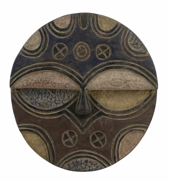 Masque Africain Teke - Kidumu Congo Art Tribal Premier Primitif d' Afrique  6418