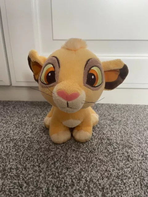 SEGA Japan Disney Lion King Simba Soft Toy Plush Rare 2005