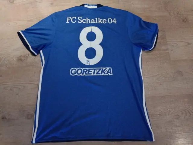 FC Schalke 04 Adidas Trikot XL #8 Goretzka Saison 2017/18