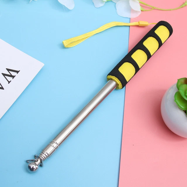 HANDHELD TELESCOPING PORTABLE Pole Telescopic Rod Teaching Aids Flag