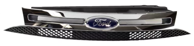 NEW OEM 2008-2011 Ford Focus Chrome Radiator Grille with Emblem 8S4Z8200BA