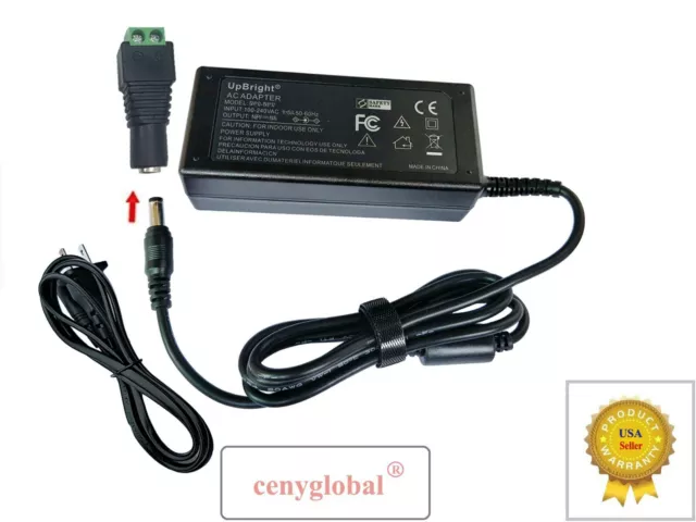 Schraubklemmen Adapter DC 5V 6V 9V 12V 15V 18V 24V AC Netzteil Kabel Ladegerät