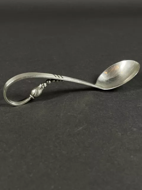 Vintage Randahl Sterling Jensen Style Blossom Serving Spoon