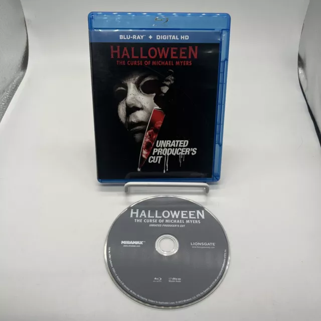 Halloween 6: The Curse of Michael Myers  Producers Cut No Digital-  Disk VGC!