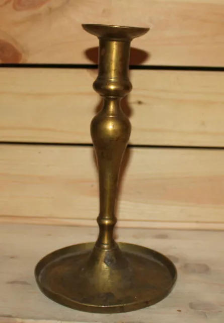 Vintage hand made brass candlestick