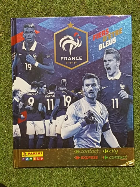 Album Panini Carrefour France Fiers D Etre Bleus Euro 2016 Complet