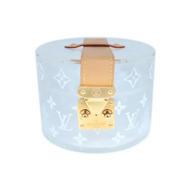 Louis Vuitton Bowatt Scott Monogram Plexiglass Box Clear GI0203 Accessory  Case