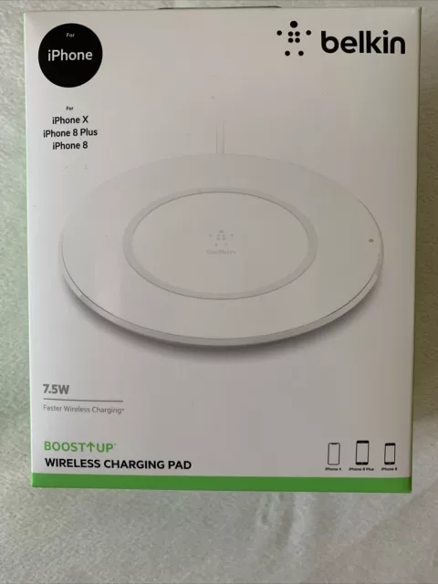 Belkin Boost up 7.5W Qi Wireless Charging Pad - White