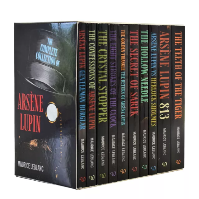 Arsène Lupin 10 Books Collection Box Set- Maurice LeBlanc- Young Adult-Paperback