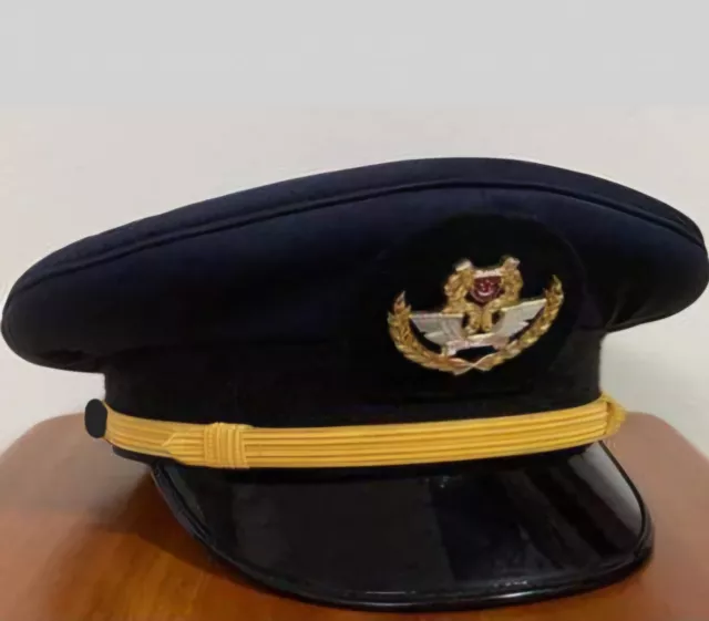 Singapore Air Force Number 1 Uniform Peak Cap Hat 7 1/4