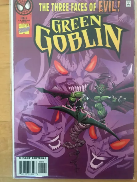 Marvel Comics The Green Goblin Volume 1  #5 Mint condition plastic seal