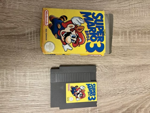 super mario bros 3 nes boxed