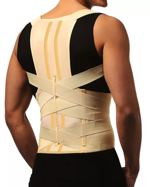 Rückestütze Rücken Bandage Geradehalter Stütze Rückenhalter 0109-01 TE8