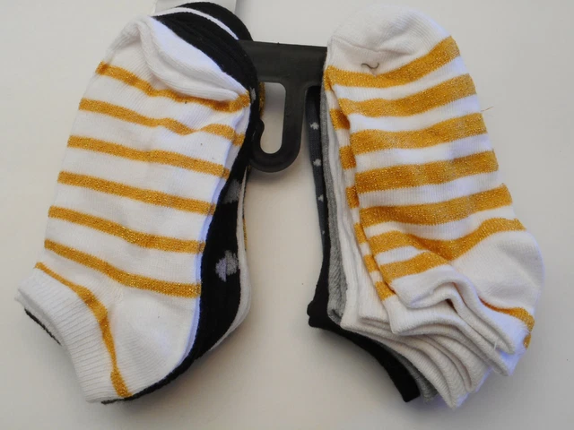 Socks Boys Girls Unisex Toddlers Asha 10 Pairs Sock Size 6-8 Shoe Size 4-6 1/2