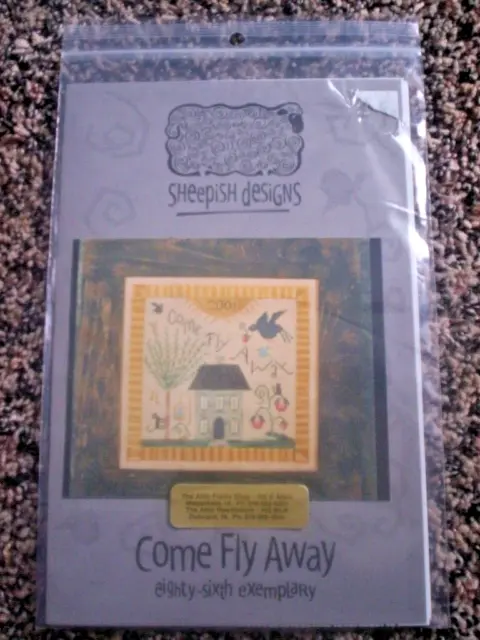 Sheepish Designs "Come Fly Away" Cross Stitch Chart