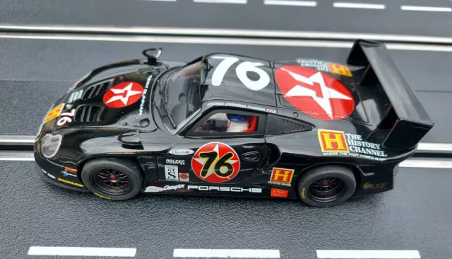 FLY SLOTCAR 1:32 - PORSCHE GT1 EVO 24h DAYTONA #76 (with Lights) - TOP ZUSTAND