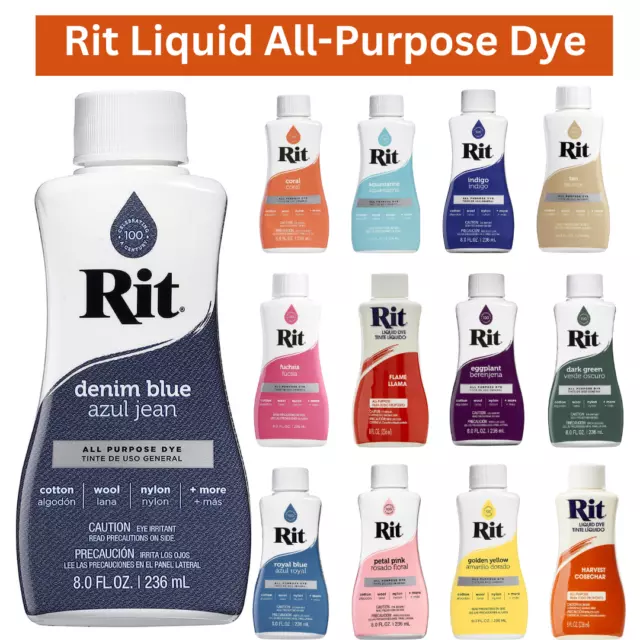 Rit All Purpose Fabric Liquid Dye 236ML