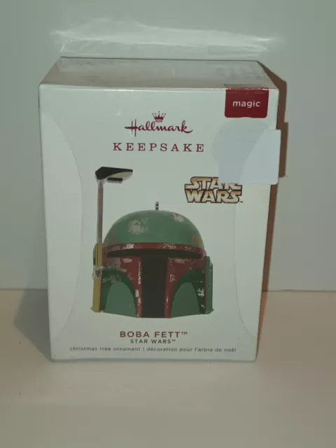 Keepsake Hallmark Star Wars Boba Fett Magic Sound Edition EXTREMELY RARE