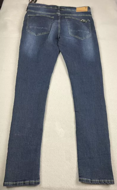 BUFfALO DAVID BITTON Max-x Men’s Jeans Skinny Stretch W34 L32 Dark Worked NWT 3