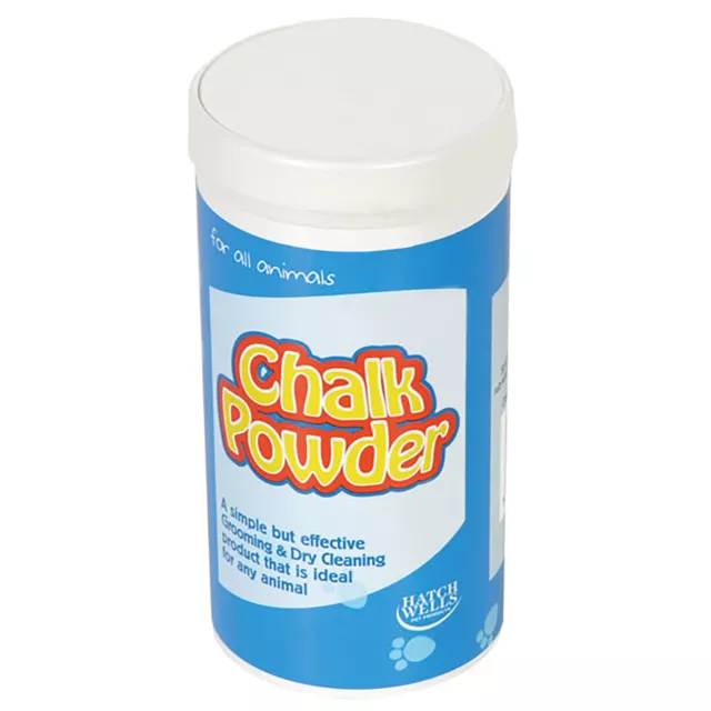 Chalk Powder For Animal Grooming & Whitening Dog Horse Pony 450g Hatchwells
