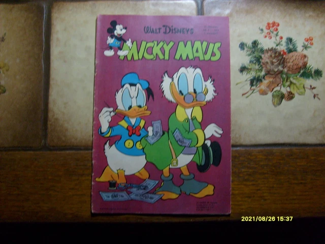 Micky maus Heft 1957 Nr.9 Z 2-3