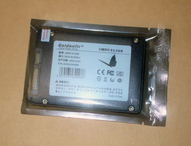 ② SSD interne Intenso 2.5 256 Go SATA III MLC - Neuf — Disques