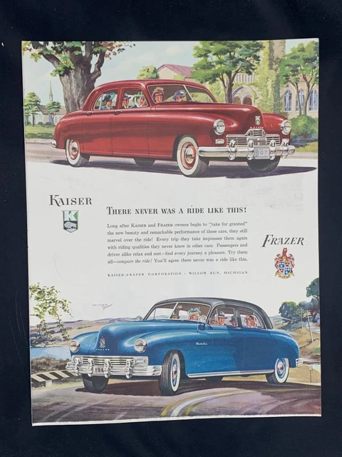 Magazine Ad* - 1947 - Kaiser-Frazer - (#5)