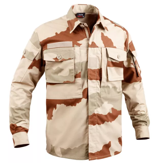 Chemise De Combat Militaire Cam Désert Camouflage Militaire Paintball Commando