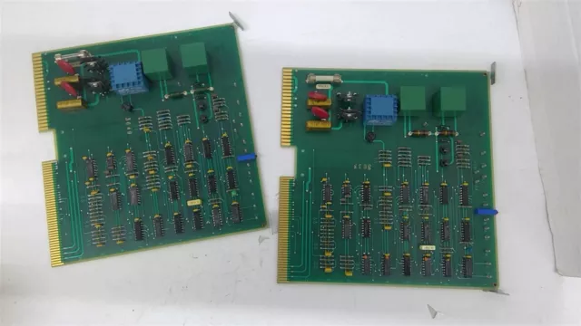 Bobst 704-1097-03 Electrical Board Lot Of 2