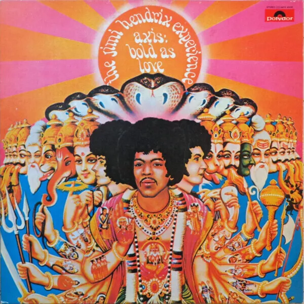 The Jimi Hendrix Experience Axis: Bold As Love Polydor Vinyl LP