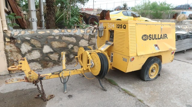 Sullair 125DPQ-KUB 251046-001 Portable Air Compressor