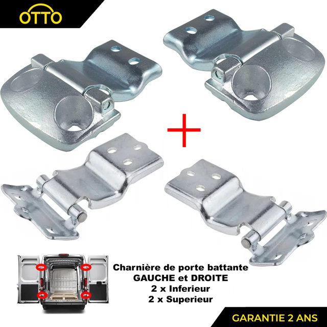 Charnière De Porte Arrière Inférieure Droite Pour Fiat Ducato, Boxer, Jumper - Compatible OEM 1388880080