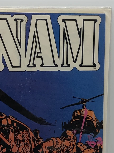 The 'Nam #13 Marvel Comics Vietnam War, Michael Golden 1987 c5 3