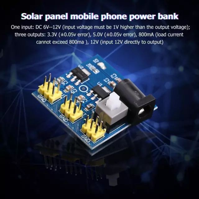 5 x 12 V a 3,3 V 5 V DC-DC alimentatore step-down modulo scheda convertitore di tensione