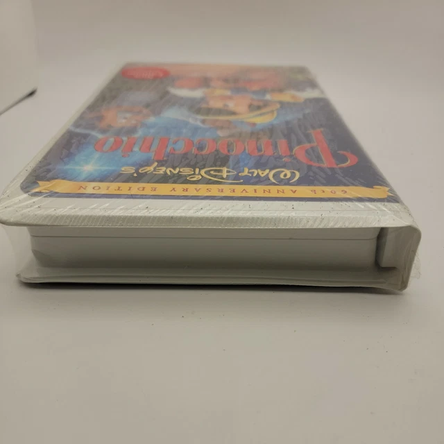 Walt Disney Classic Pinocchio VHS 60th Anniversary Edition Gold Collection NEW 3