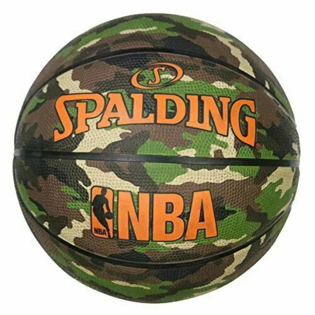 SPALDING JAPAN Basketball NBA Woodland Camo Size:7 83-565J 4571335945312