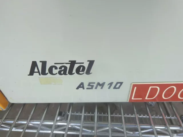 Alcatel ASM-10 Diffusion Pump Helium Leak Detector 3