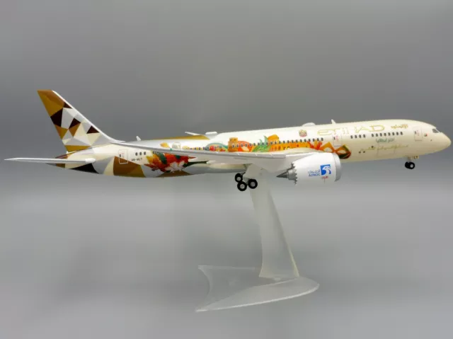 ETIHAD AIRWAYS Boeing 787-9 1/200 Herpa 571364 787 CHOOSE ITALY ADNOC A6-BLT