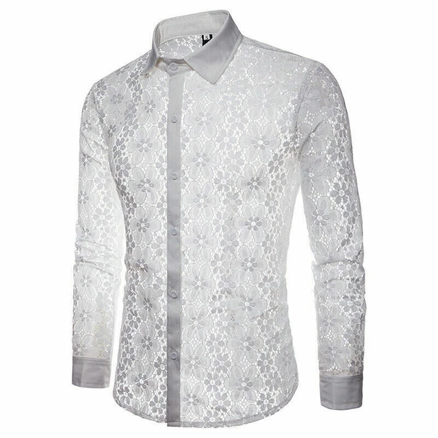VYLYNL Chemise florale boutonnée pour homme - Chemise décontractée VYLYNL Chemise florale boutonnée pour homme - Chemise décontractée