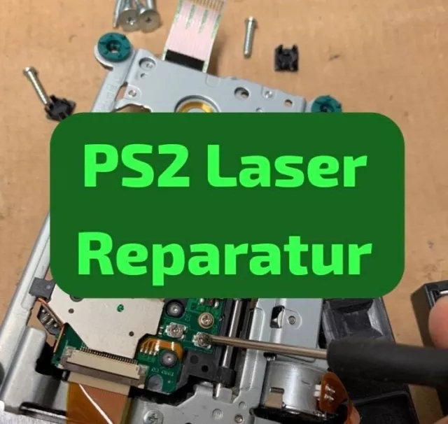 Playstation 2 slim Laser Reparatur für defekte Laser PS2 Sony