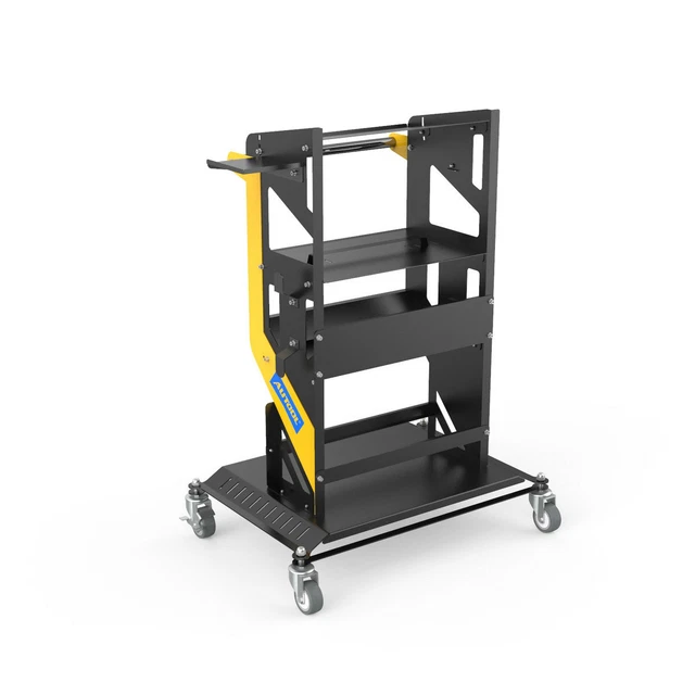 KUNZER Werkzeugwagen Zweistöckig - Transportwagen Mit 135kg Tragkraft