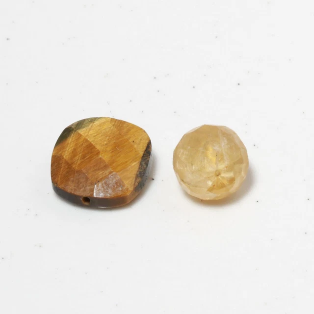 Natural Tiger'S Eye Gemstone Loose Beads Faceted Cushion 9X9X3 mm SH-9512