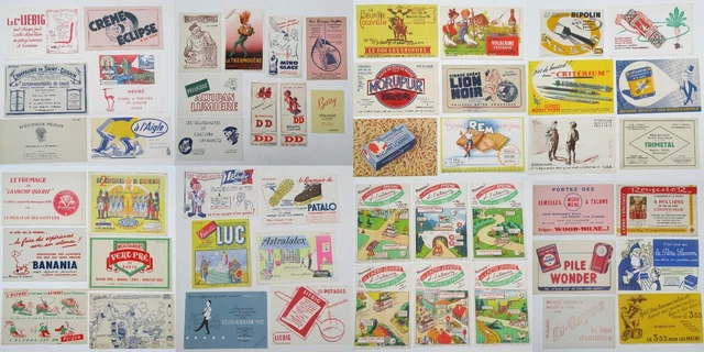 50 anciens Buvards