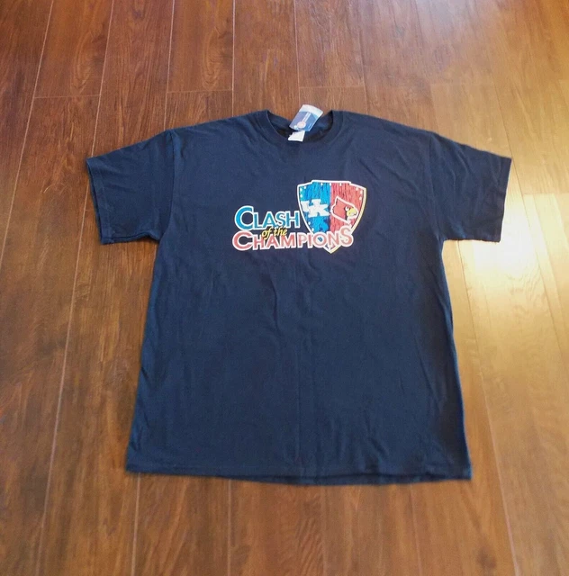 Kentucky Wildcats & Louisville Cardinals "Clash of the Champions" T-Shirt ~ NWT