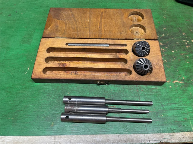 Millersburg R.&T. Co. Tapered Reamer Set - 6-Pcs in nice wooden box