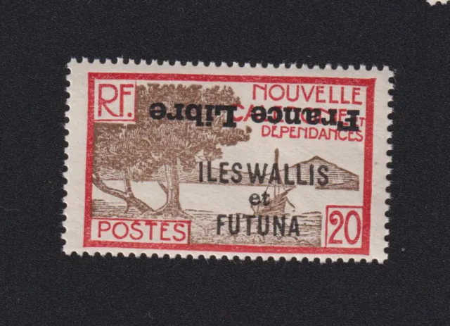❤️❤️ Timbre du Wallis et Futuna colonie, N° 99a, 20 c gomme charnière 0802B ❤️❤️