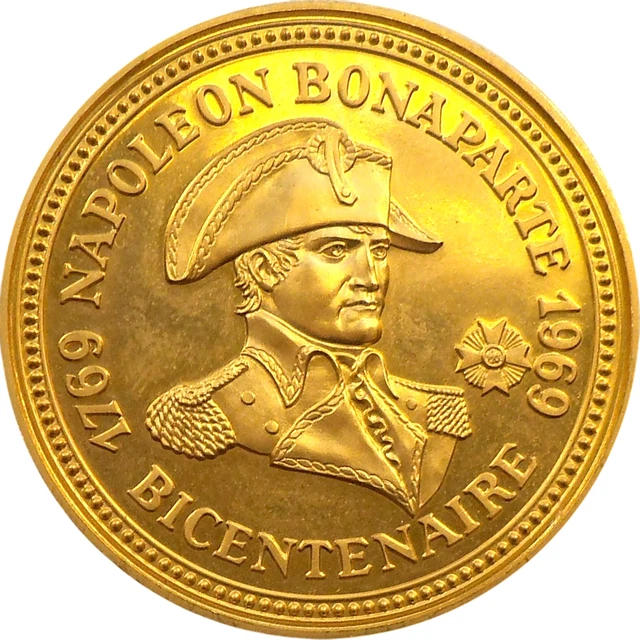Médaille Française 100 Mm - 2016 Napoléon à Fontainebleau - Cuivre Doré Et Colorisé