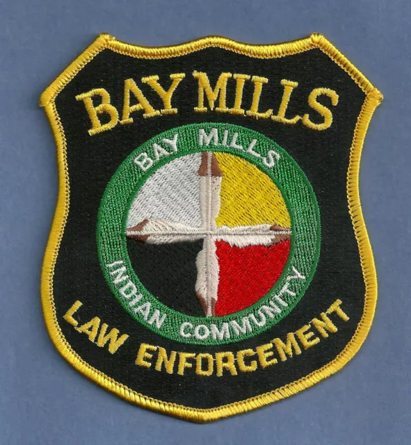 Bay Mills Michigan Tribal Law Enforcement Shoulder Patch