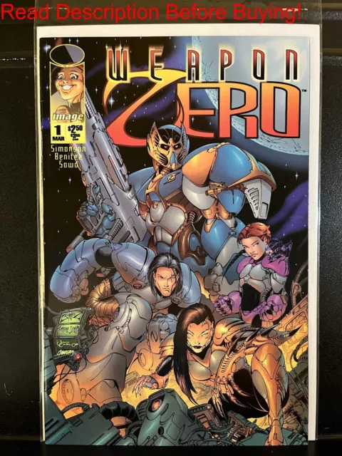 BARGAIN BOOKS ($5 MIN PURCHASE) Weapon Zero #1 (1995 Image) We Combine Shipping